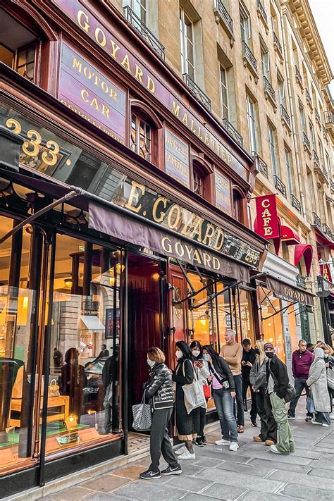 goyard paris shopping guide